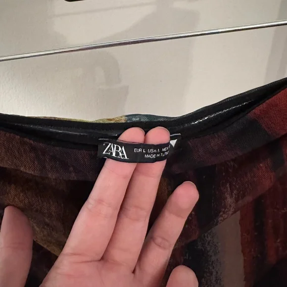 Zara Strapless Stretch Dress - Picture 5 of 5